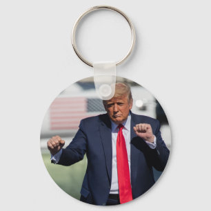 Trump Dance Funny Keychain
