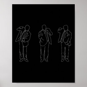 Trump Dance Funny  Poster