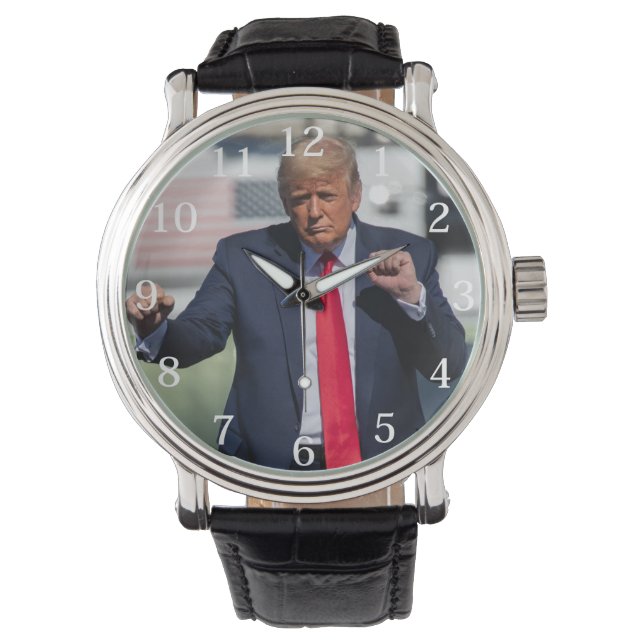 Trump Dance Funny Watch (Front)