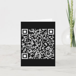 Trump Dance Qr Funny President Trump Dancing Code  Card