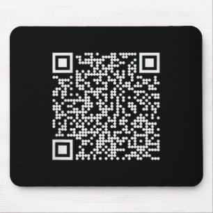 Trump Dance Qr Funny President Trump Dancing Code Mouse Pad