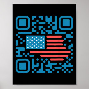 Trump Dance Troll Qr Funny President Trump Dance C Poster