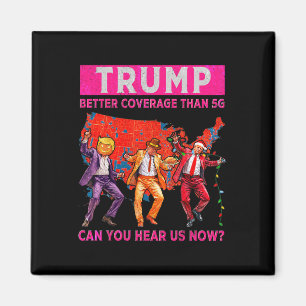 Trump Dancing Hallothanksmas Tee – Better Coverage Magnet