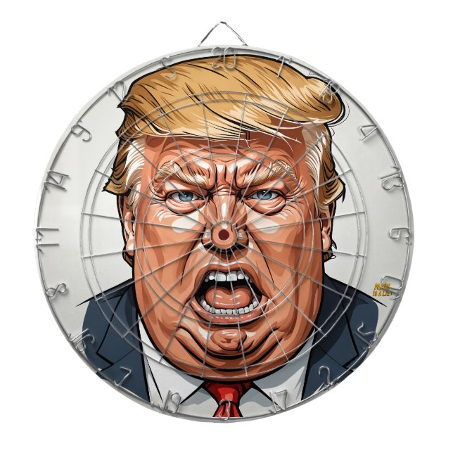 🎯 Trump Dartboard – Take Your Best Shot! (Front)