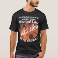 TRUMP DECLARES MARTIAL LAW MAN THE BARRICADES