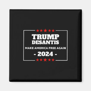 Trump Desantis 2024 Make America Florida Election Magnet