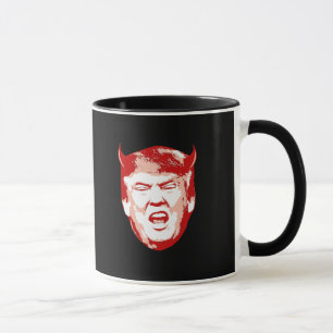 Trump Devil Head - Anti-Trump - Mug