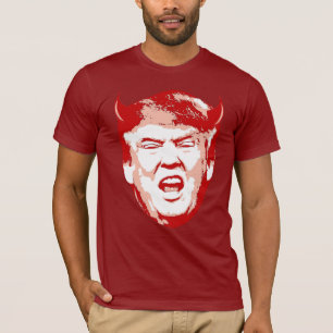 Trump Devil Head - Anti-Trump - T-Shirt