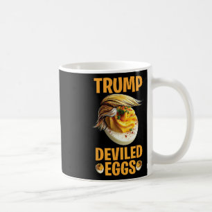 Trump Deviled Eggs Funny Political Thanksgiving Coffee Mug