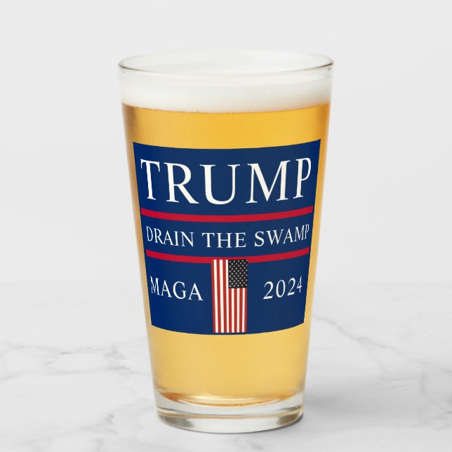 Trump Drain the Swamp Tumbler (Front Filled)