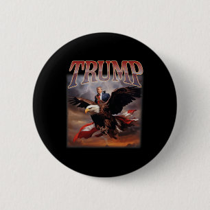 Trump Eagle Usa President 2024 Take America Back M 2 Inch Round Button