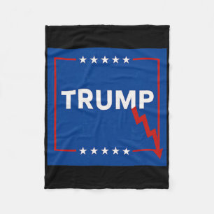 Trump Economy 1 Fleece Blanket