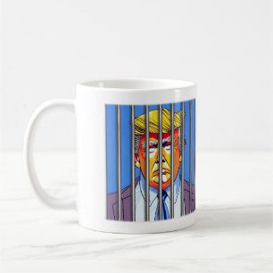 Trump en prison Mug classique, 11 oz