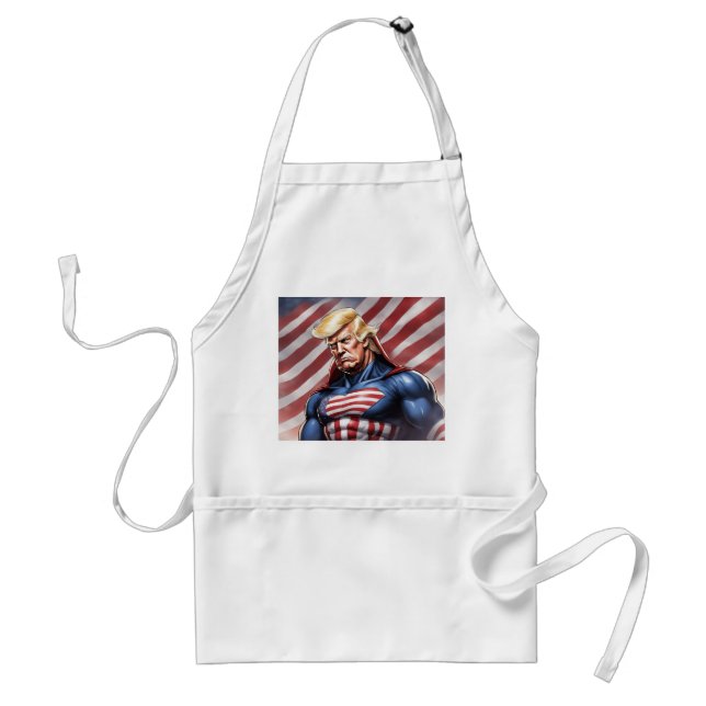 Trump Epic Superhero Apron (Front)