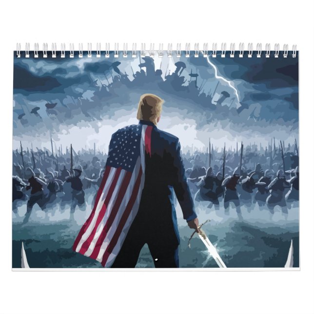 Trump Epic Warrior Calendar (Cover)