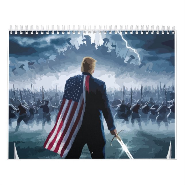 Trump Epic Warrior Calendar (Cover)
