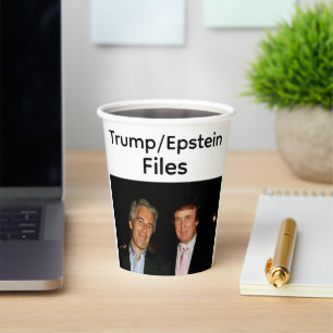 Trump/Epstein Files Paper Cup