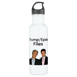 Trump/Epstein Files Water Bottle
