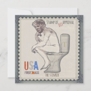 Trump et la carte de vacances Stinker