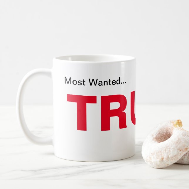 Trump et le président Coffee Mug (Avec donut)