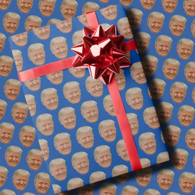 Trump Face Gift Wrap (Creator Uploaded)