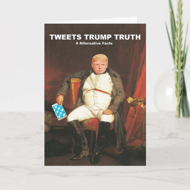 Trump Fact Birthday Card (Front)