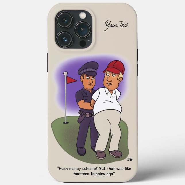 Trump Felonies Case-Mate iPhone Case (Back)