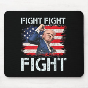 Trump Fight Fight Fight Trump Signals To Americans Mouse Pad