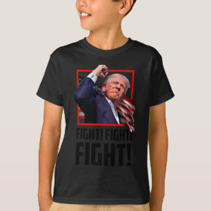 Trump Fight Fighting Fighters Supporters Americans T-Shirt