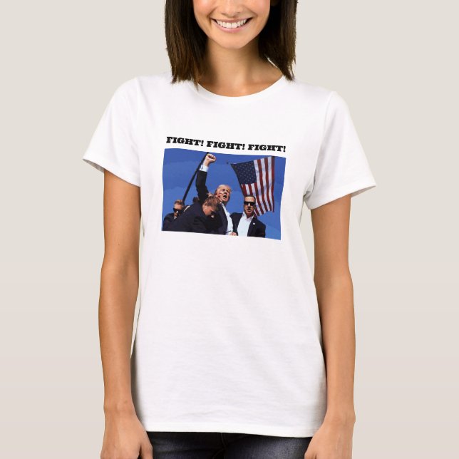 Trump Fight! Women's Short Sleeve T-shirt (Front)