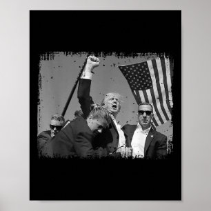 Trump Fist Pump 4  Poster