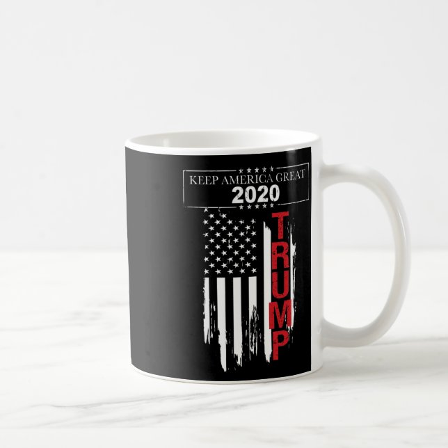 Trump Flag  Coffee Mug (Right)