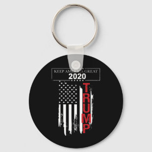 Trump Flag  Keychain