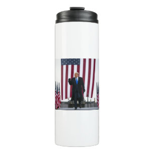 Trump-Flags Thermal Tumbler