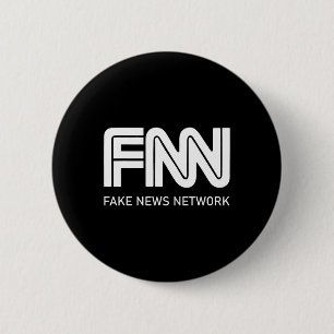 Trump Fnn Fake News Network 2 Inch Round Button