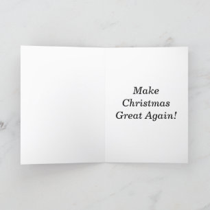 Trump for Christmas 2024 Holiday Card