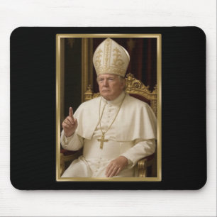 Trump For Pope T Shirt President Trump Tees 2025 1 Mouse Pad