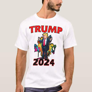 Trump for President 2024, Make America Great v1 T-Shirt