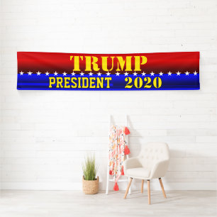 TRUMP for PRESIDENT Banner