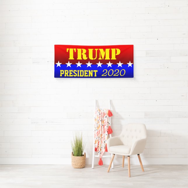 TRUMP for PRESIDENT Banner (Insitu)