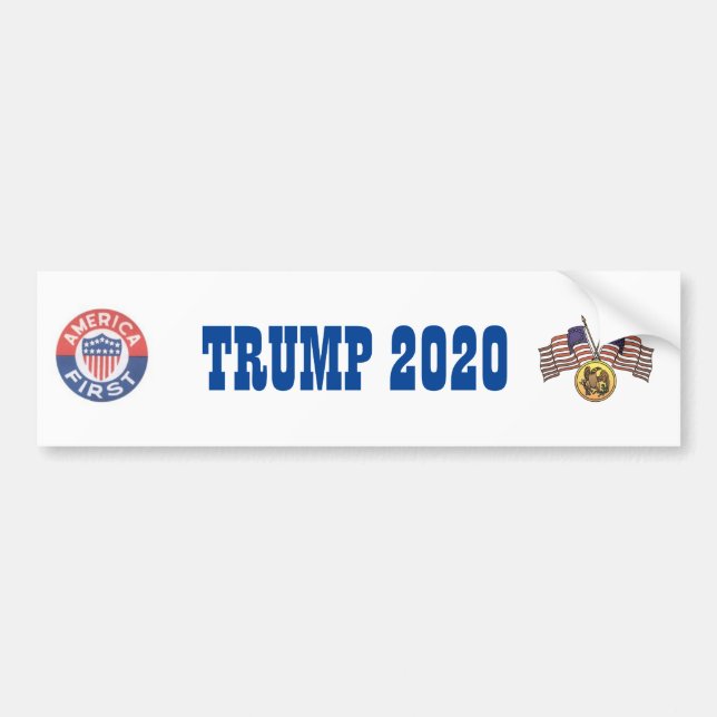Trump for President Bumper Sticker (Front)