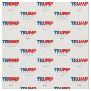 Trump for President Election 2020 Fabric