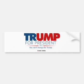TRUMP for President Election 2024 Bumper Sticker