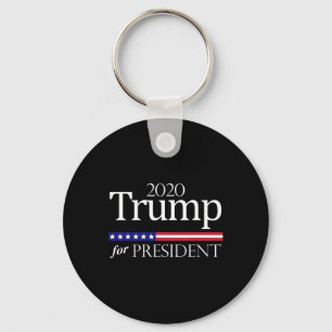 Trump For President Shirt Pro Trump Republican Gop Keychain