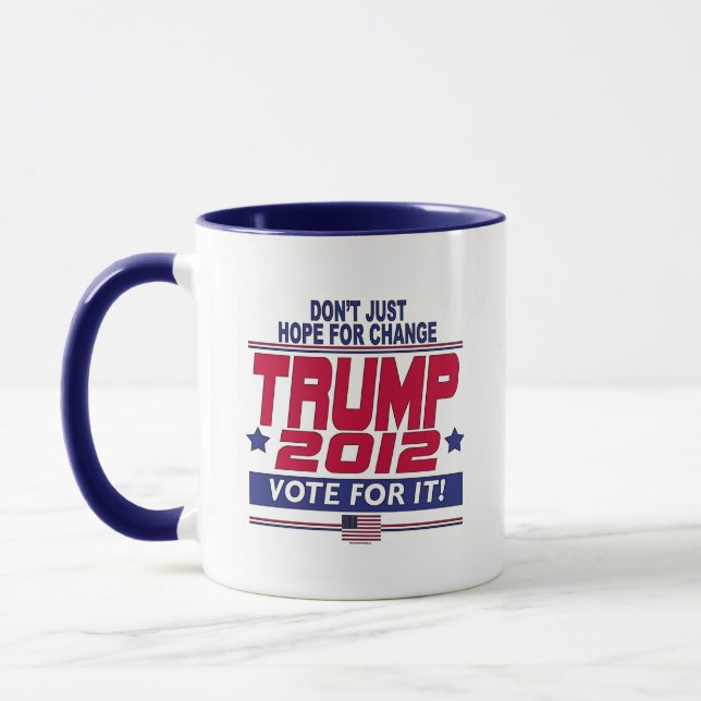 Trump for Real Change 2012 Mug (Left)