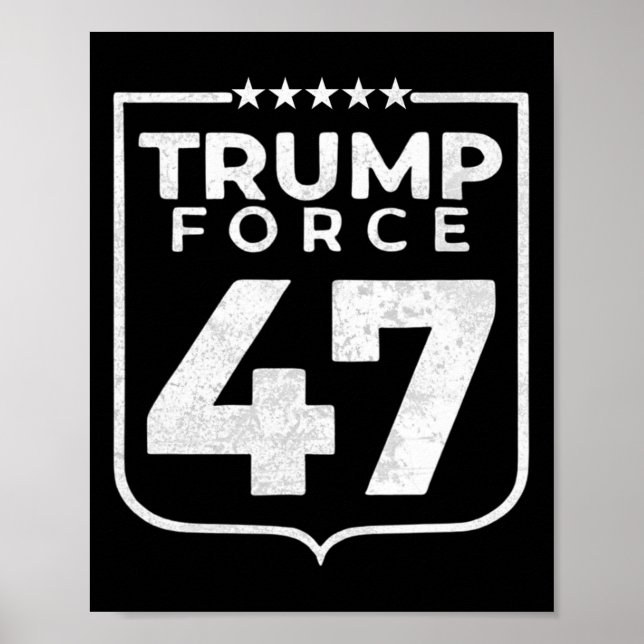 Trump Force 47  Poster (Front)