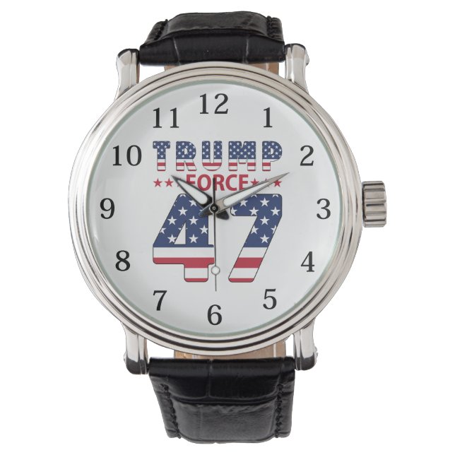 Trump Force 47 Watch (Front)