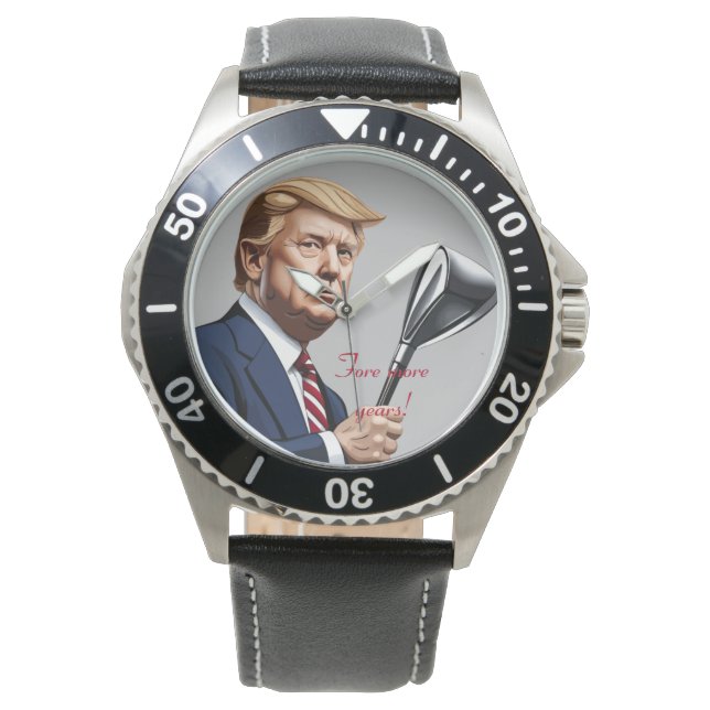 Trump: Fore more years of greatness! Watch (Front)