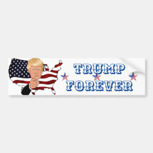 Trump Forever Bumper Sticker