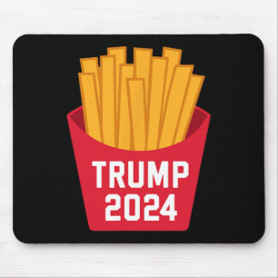 Trump French Fries 2024 Trump 2024 Trump Fries 1 Mouse Pad